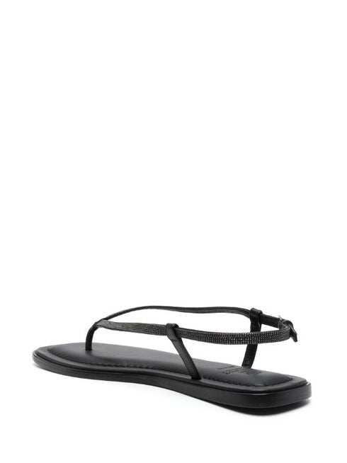 slingback buckled sandals